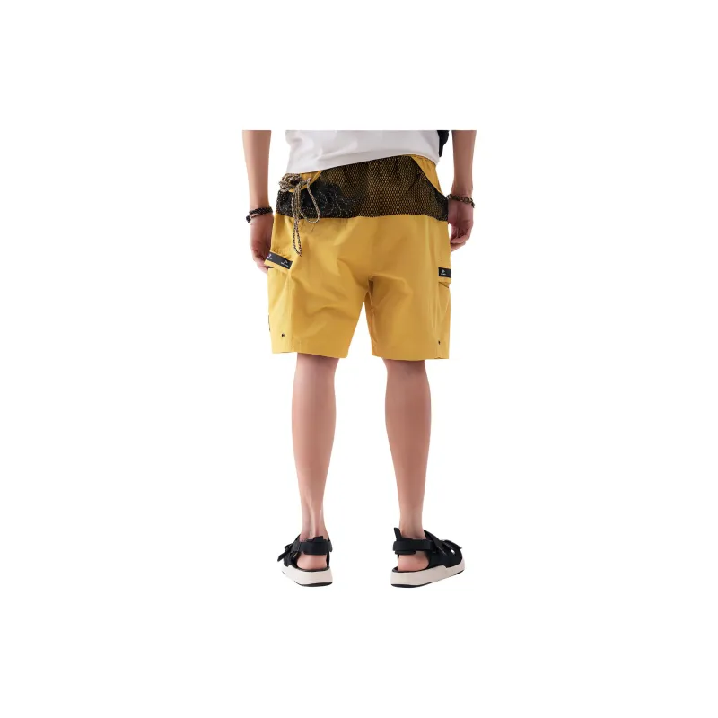 GOLDLION Casual Shorts Men's Medium Yellow-3