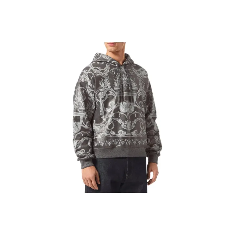 VERSACE Sweatshirts Men Gray-1