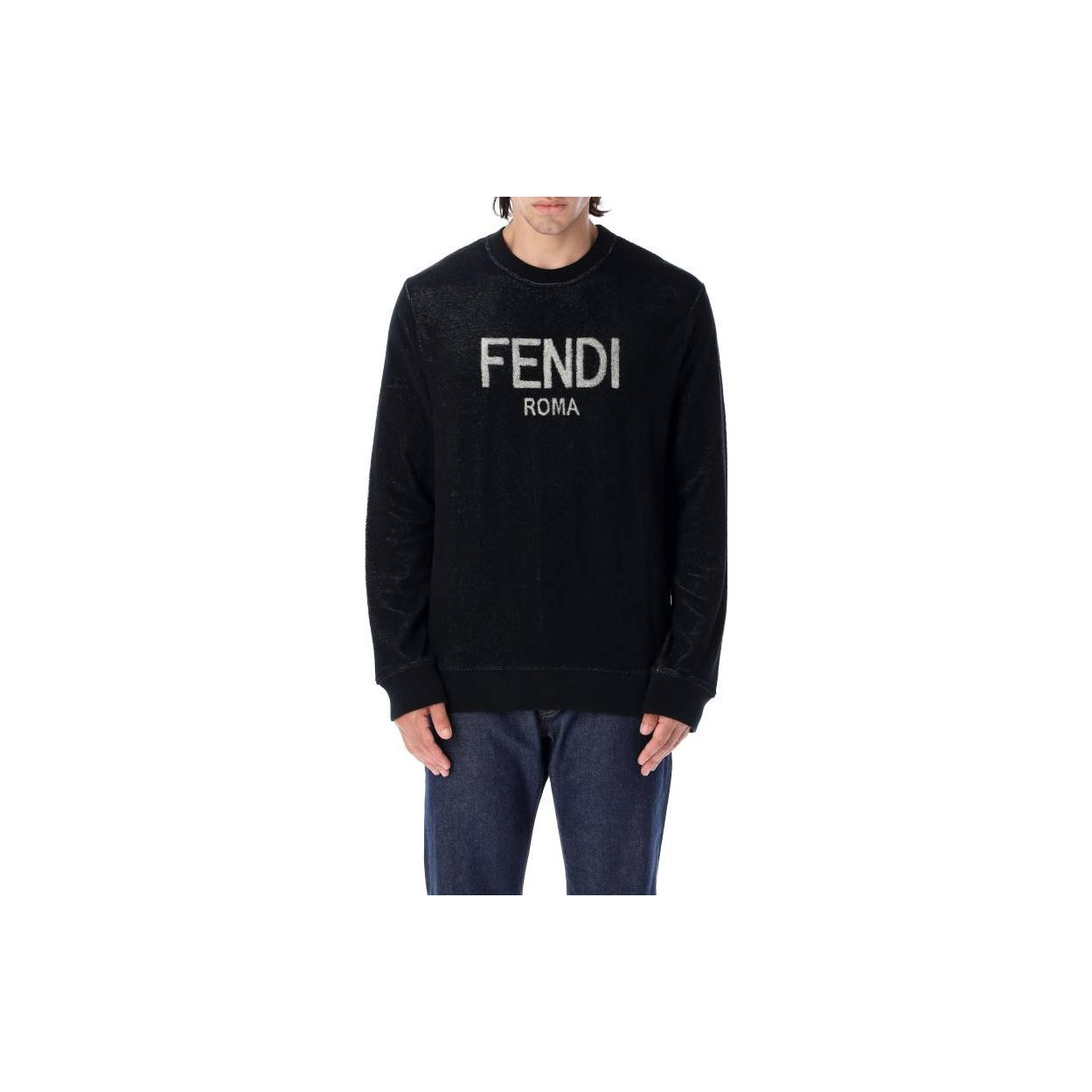 FENDI Sweatshirts Men Black - POIZON FENDI Sweatshirts Men Black - POIZON