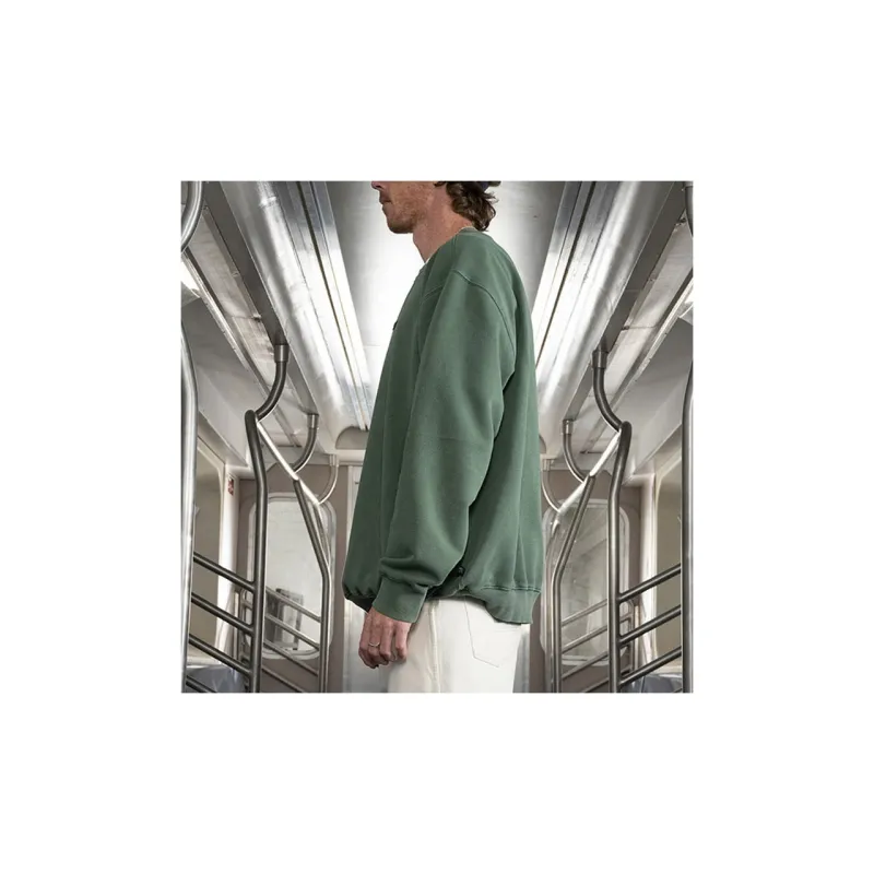 Dickies X JAKE HAYES Sweatshirts Men Teal Leaf Green-4