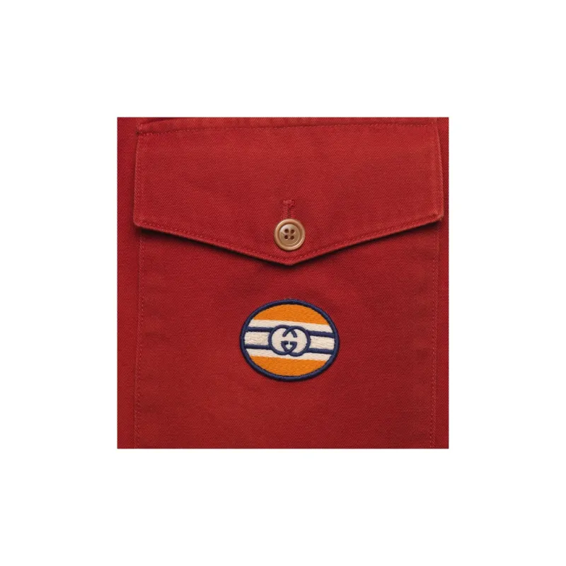 GUCCI SS21 Casual Pants Men's Red-5