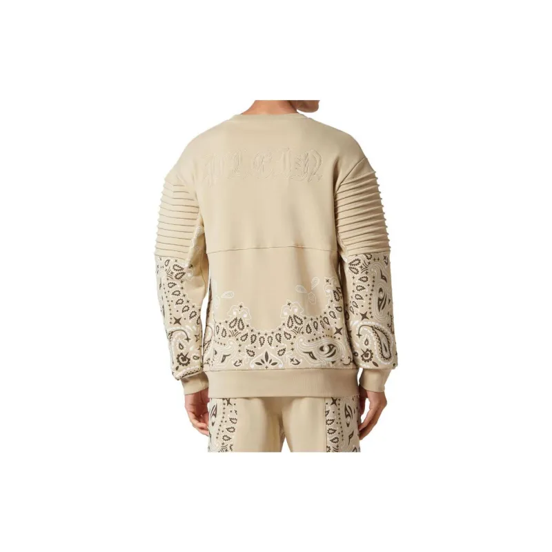 PHILIPP PLEIN FW23 Sweatshirt Men's Beige-3