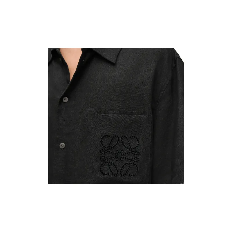 LOEWE x ON ANGPAO FW24 Shirt Men's Black-3