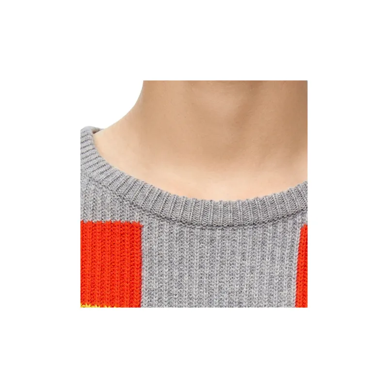 LOEWE Colorblock Knitted Jumper-4