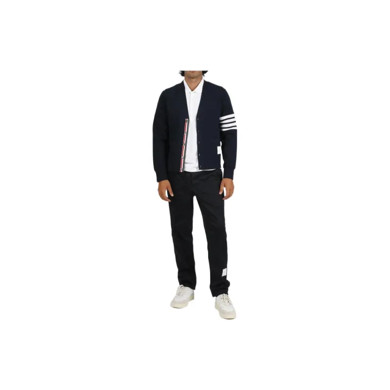 THOM BROWNE Sweaters Men Blue-2