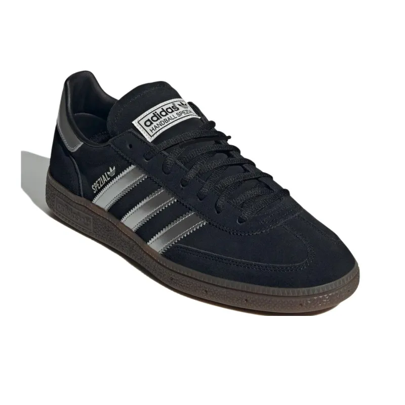 Adidas Handball Spezial Core Black Silver Metallic-3