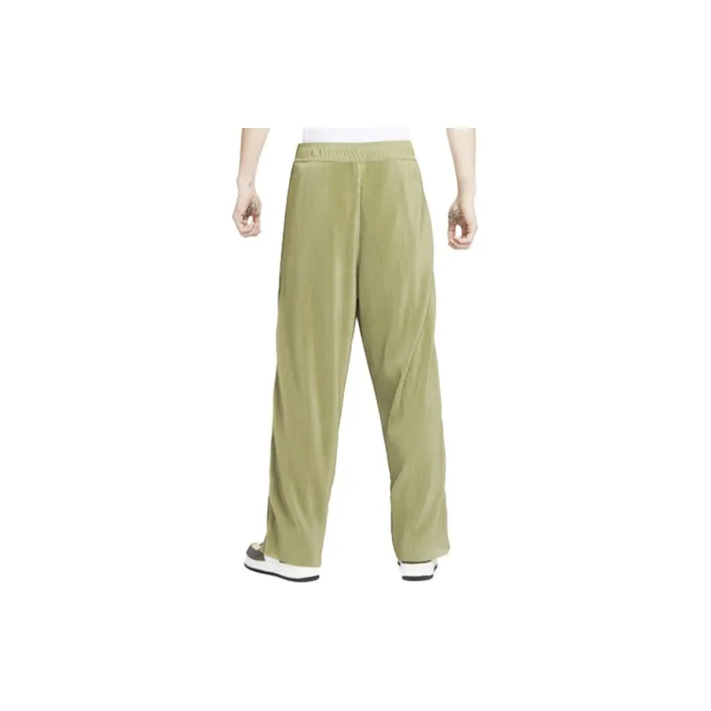 Nike Knitted Sweatpants Men Olive Green-3