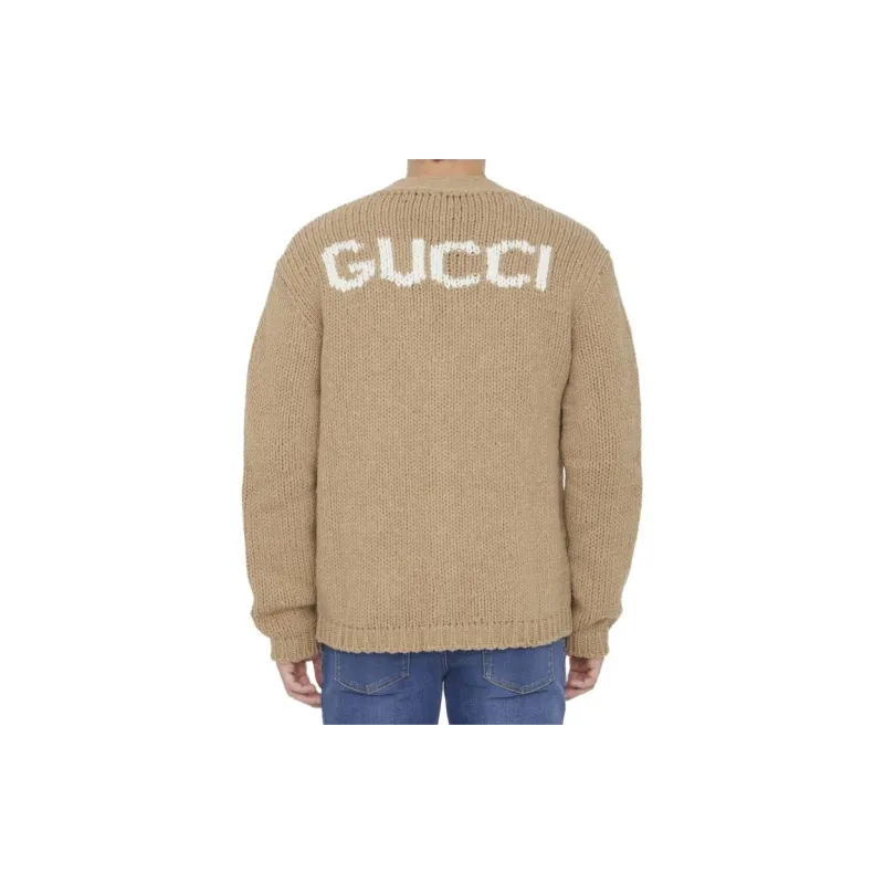 GUCCI Knitwear Men Brown-2