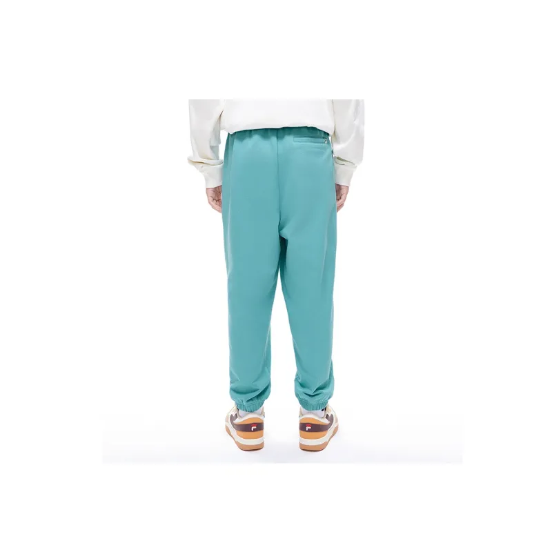 FILA FUSION Knitted Sports Pants Men's Ore Blue-3