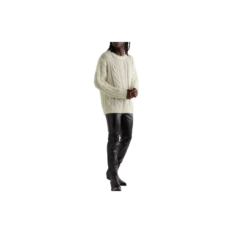 CELINE New Men'S Collection - Boy Doll Sweaters Men White-2