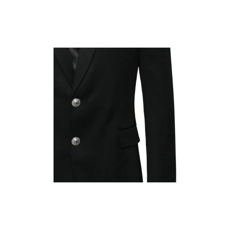 BALMAIN Single Breasted Tailored Blazer-4
