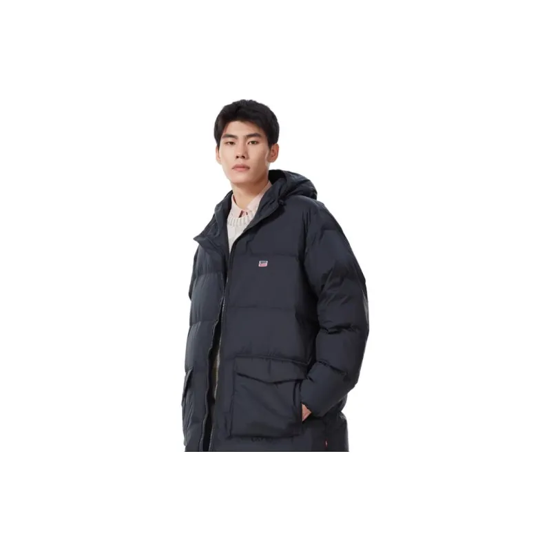 Levis Down Jackets Men Black-5