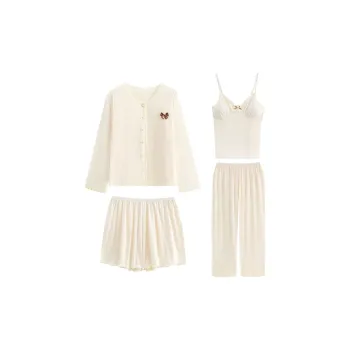 Ta Yan Pajama Set Women's Apricot