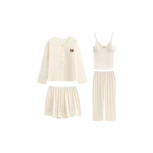 Ta Yan Pajama Set Women's Apricot