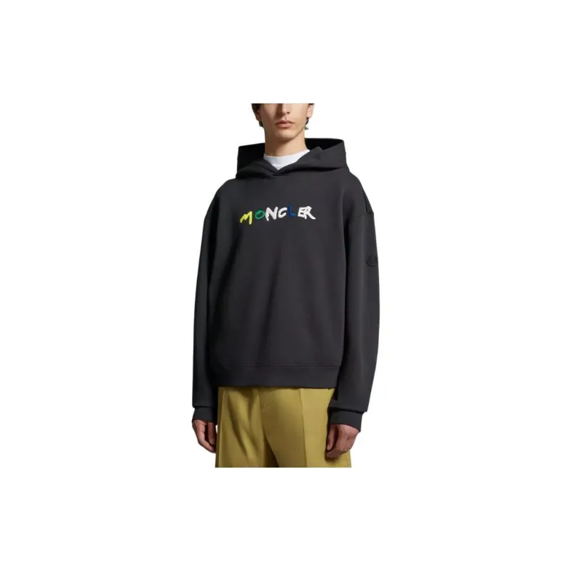 Moncler Logo Embroidered Hoodie-3