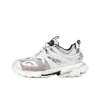 Balenciaga Track Low Top Chunky Sneakers Women's Silver