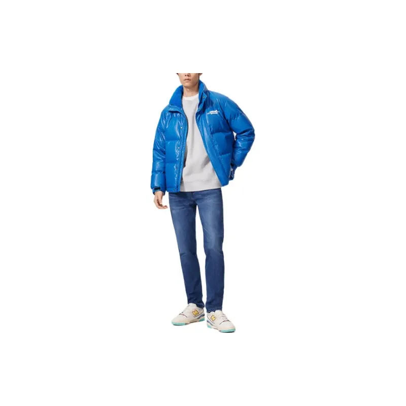 Levi's FW22 Down Jacket Men's Blue-2