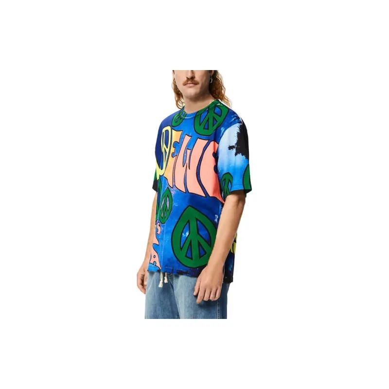 LOEWE Paula's Peace Print T Shirt-2