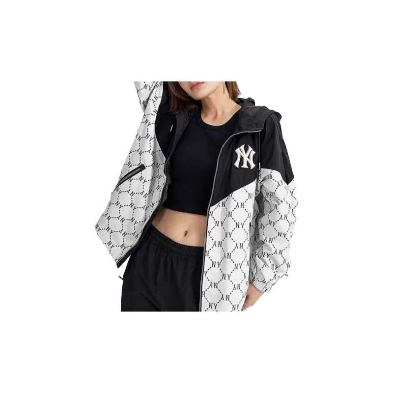 MLB MONOGRAM Reading Collection Jackets Unisex Dark Cream-5