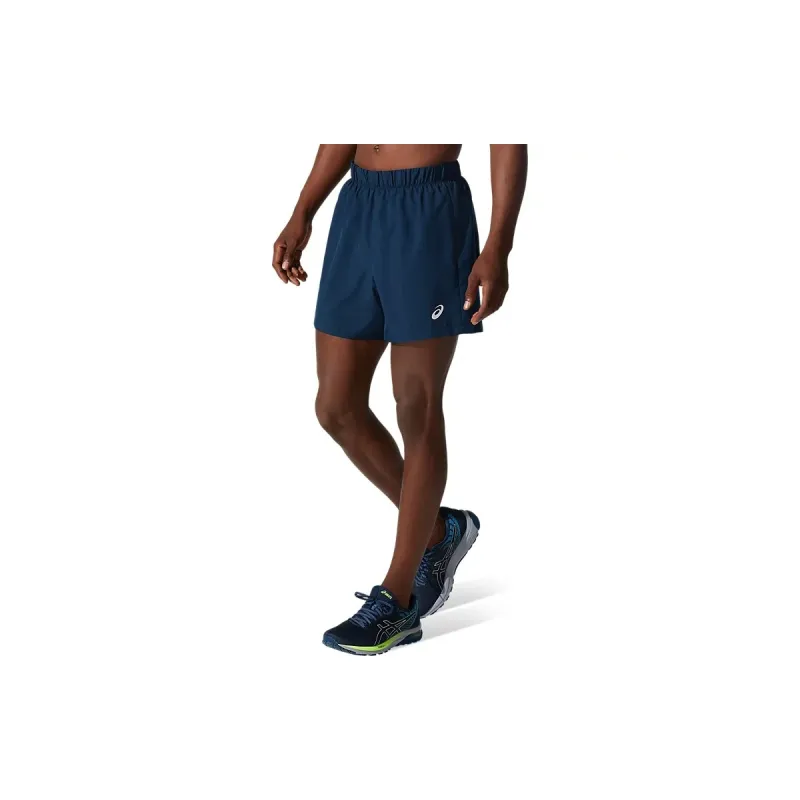 Asics Sports Shorts Unisex Dark Blue Silver-1
