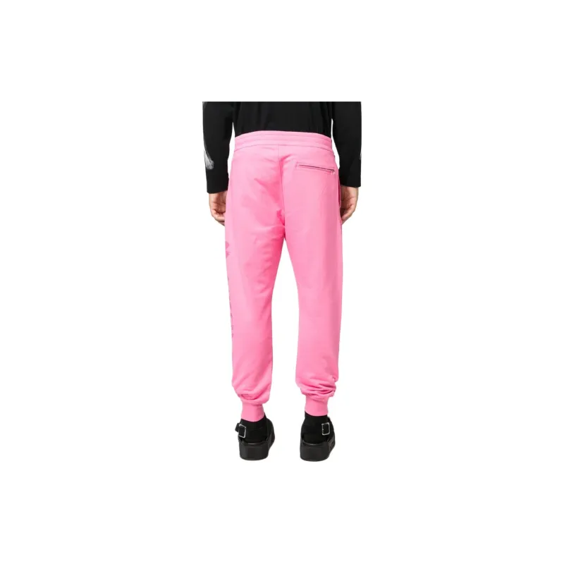 Alexander McQueen Logo print Cotton Track Pants-2