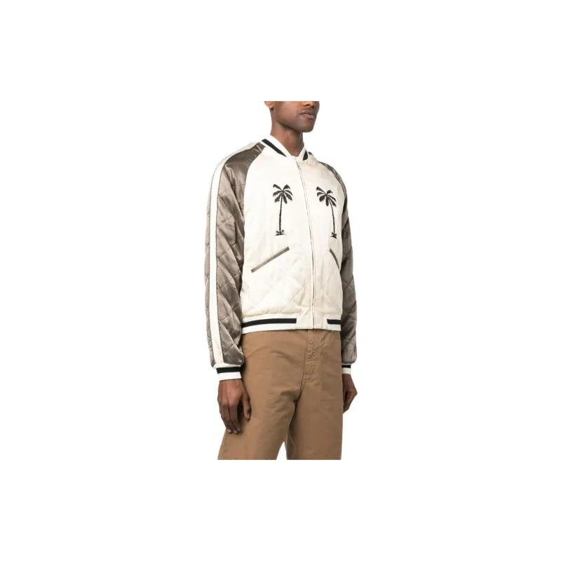 PALM ANGELS Upsidedown Palm Sukajan Jacket-3