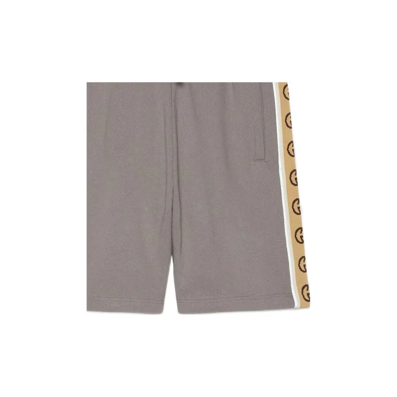 GUCCI Cotton Jersey Shorts-5