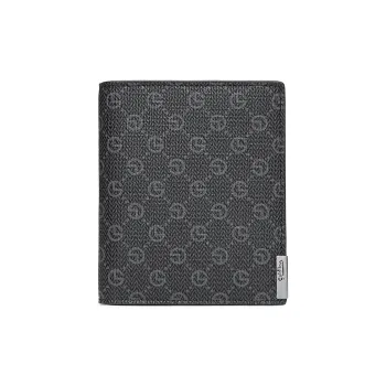 GOLDLION PVC Wallet Wallets Regular Men's Black