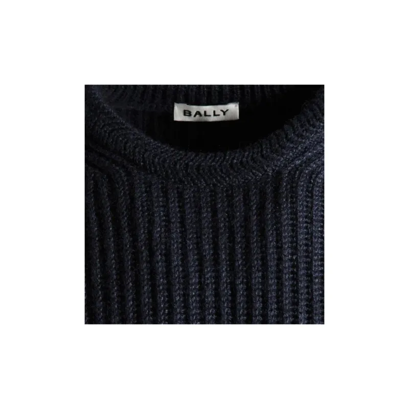 BALLY Logo Patch Sweater-4