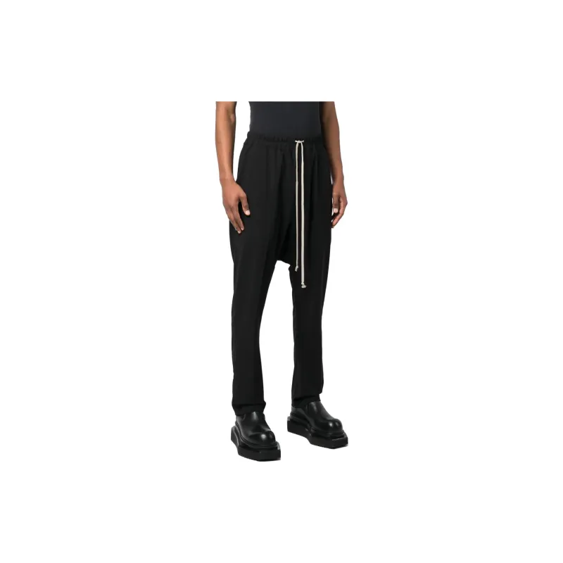RICK OWENS Drop crotch Trousers-3