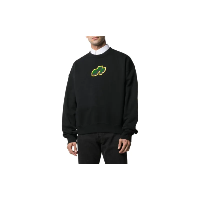 OFF WHITE Sweatshirts Men Black-1