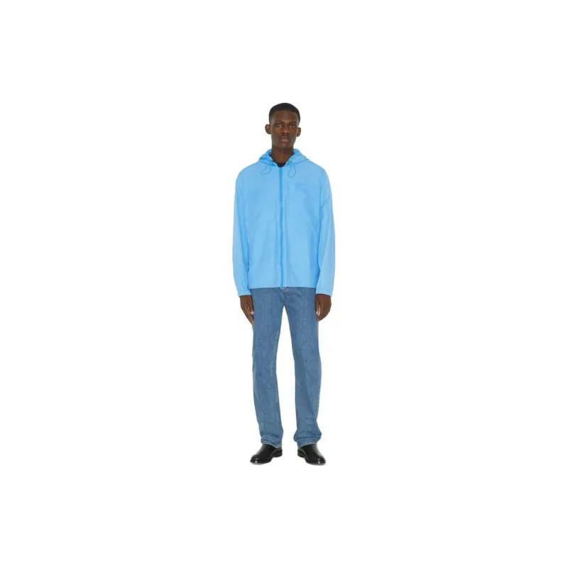 Burberry SS23 Jackets Coats Men's Sky Blue-1