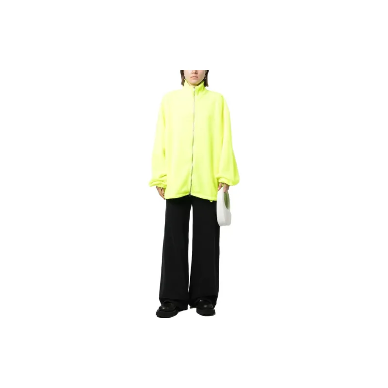 Vetements Fleece Zip Up Jacket-1