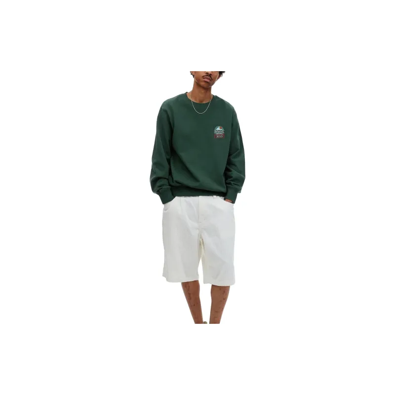 Thisisneverthat SS24 2010 Original Crewneck Sweatshirt Unisex Forest Green-3