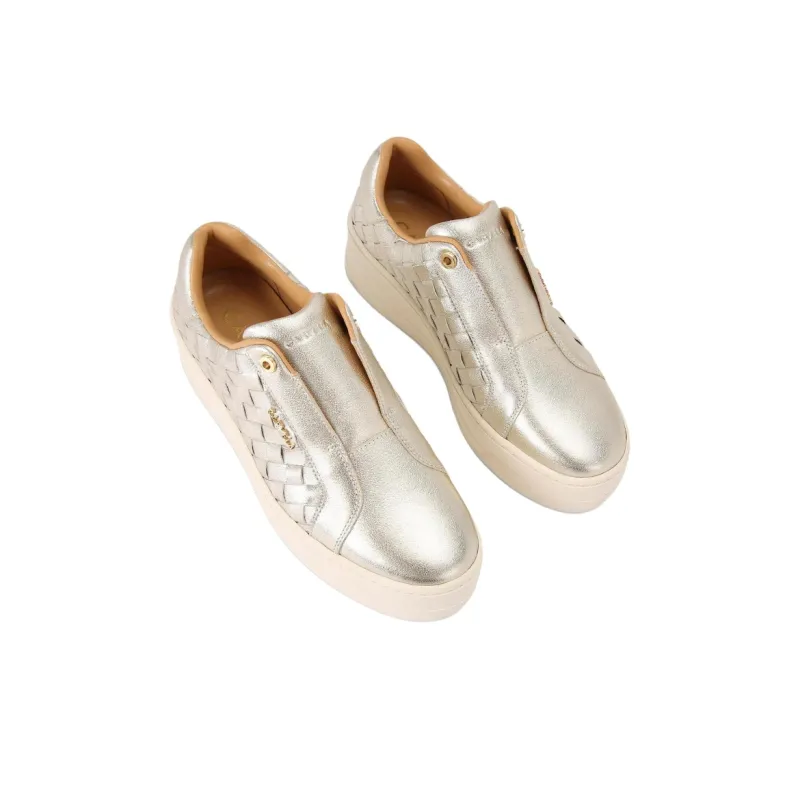 Kurt Geiger London Low-Top Casual Shoes Women's Gold-3