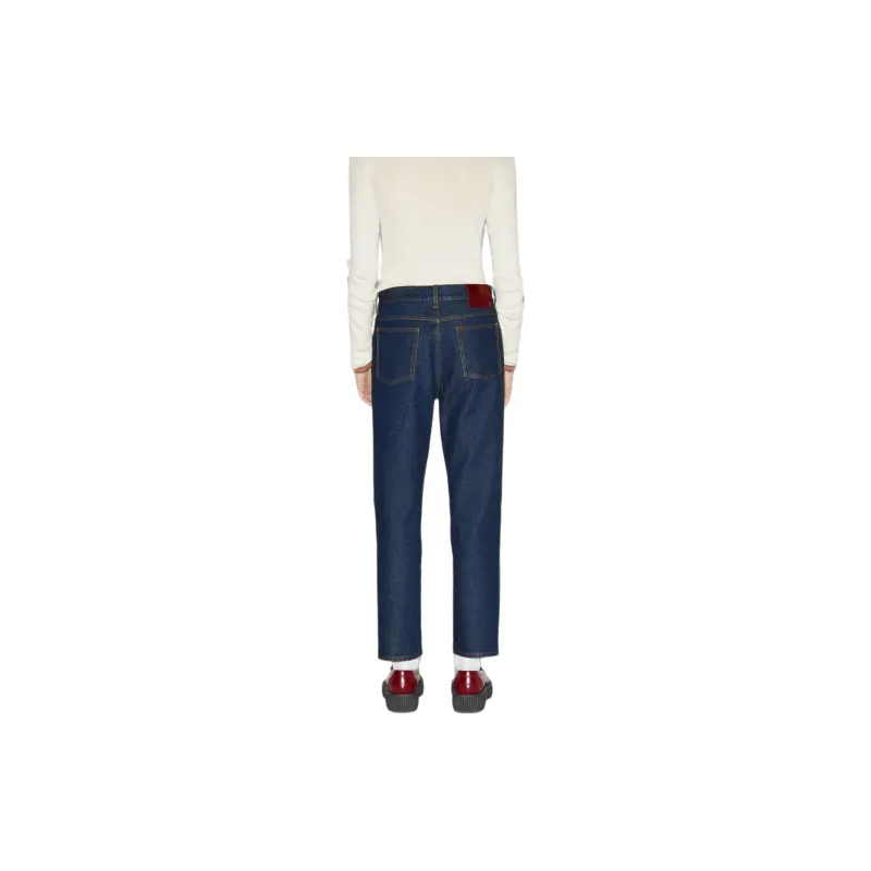GUCCI FW24 Jeans Men's Dark Blue-3