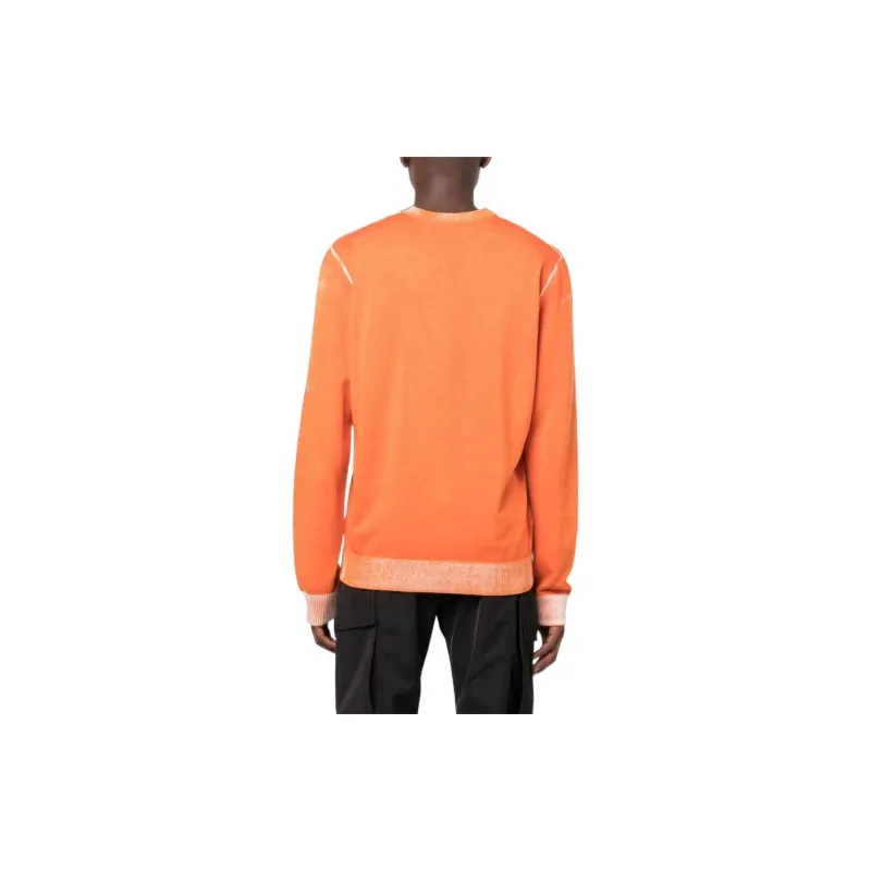 DIESEL Sweatshirts Men Orange-2