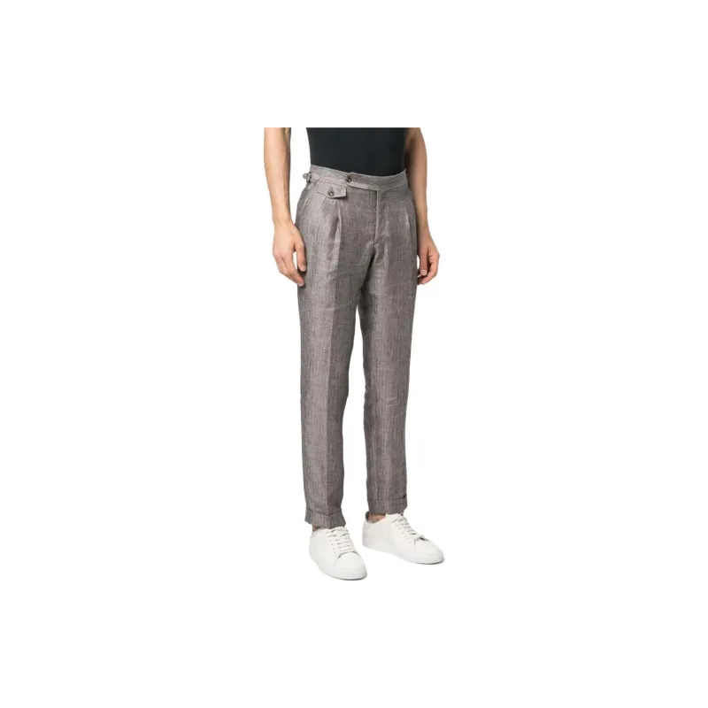 BARBA Parma Straight-leg Trousers-3
