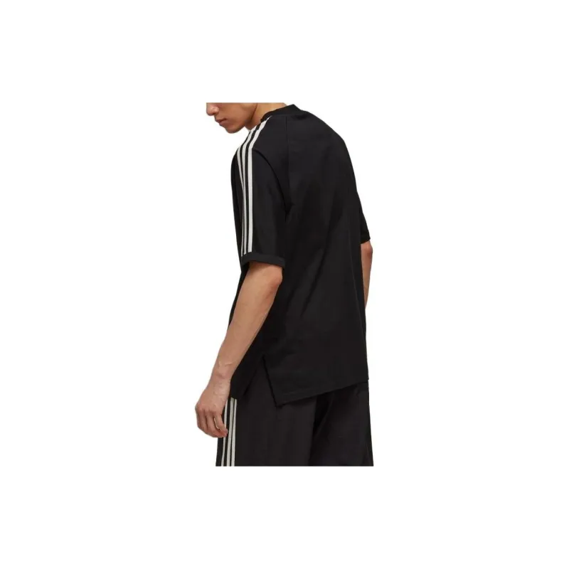 Y 3 Logo print Cotton T shirt-4