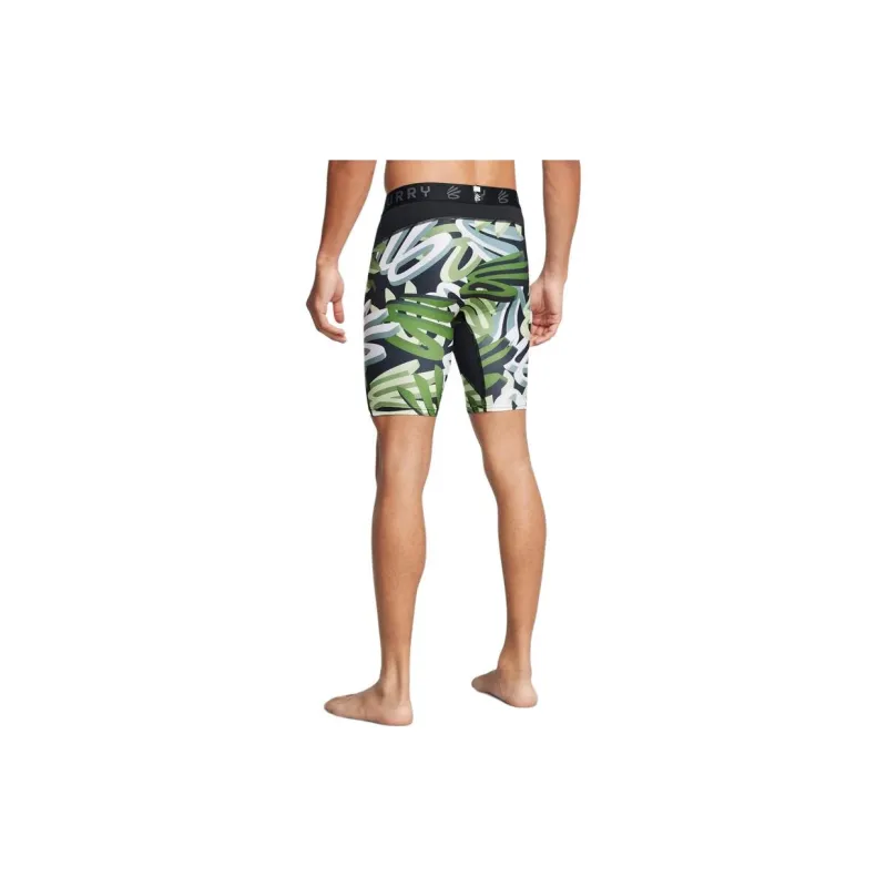 Under Armour Curry HeatGear Sports Shorts Men's Vintage Light Green-3