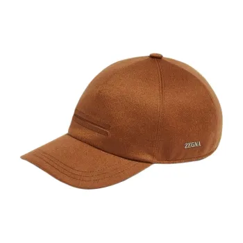 Ermenegildo Zegna Logo Detailed Baseball Cap