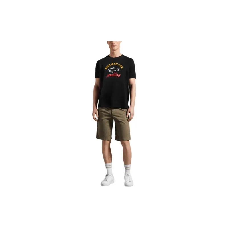 Paul & Shark Yachting T Shirt Men's Black-1