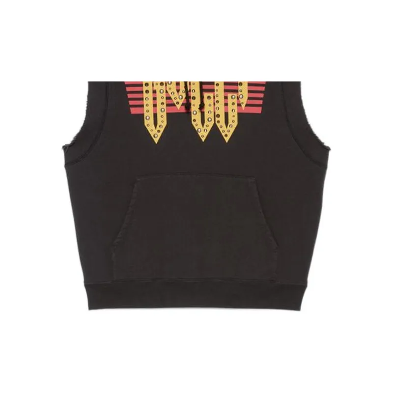 GUCCI Cotton Jersey Sleeveless Sweatshirt-5