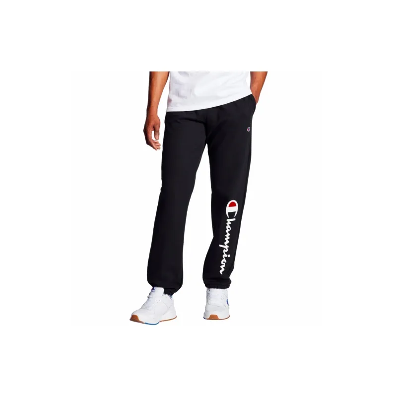 Champion Knitted Sports Pants US Version Unisex Black-2