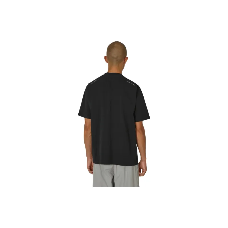 Cav Empt Drop Shoulder Sleeve T Shirt Unisex Black-2