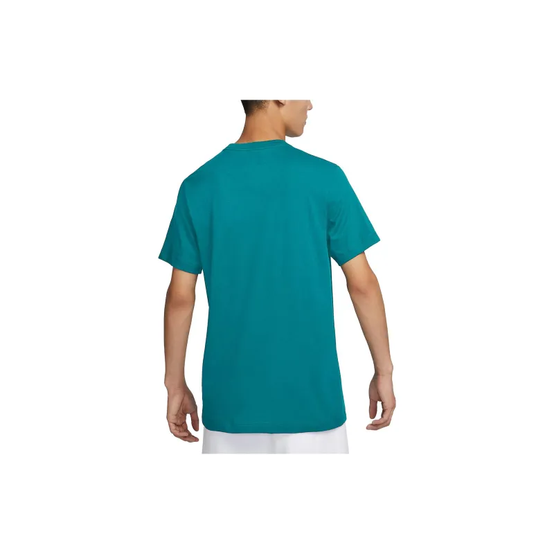 Nike Sportswear T Shirt Men's Geode Water Duck Cyan-4