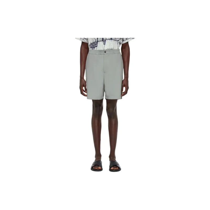 Ferragamo Logo embroidered Straight leg Shorts-2