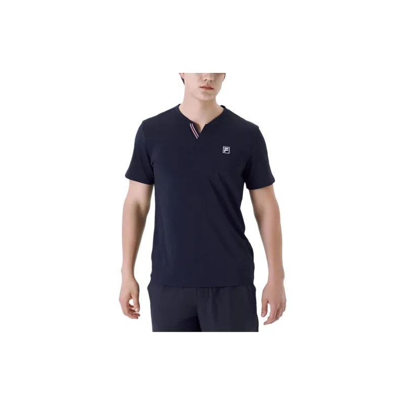 FILA T Shirt Unisex Marine Blue-5