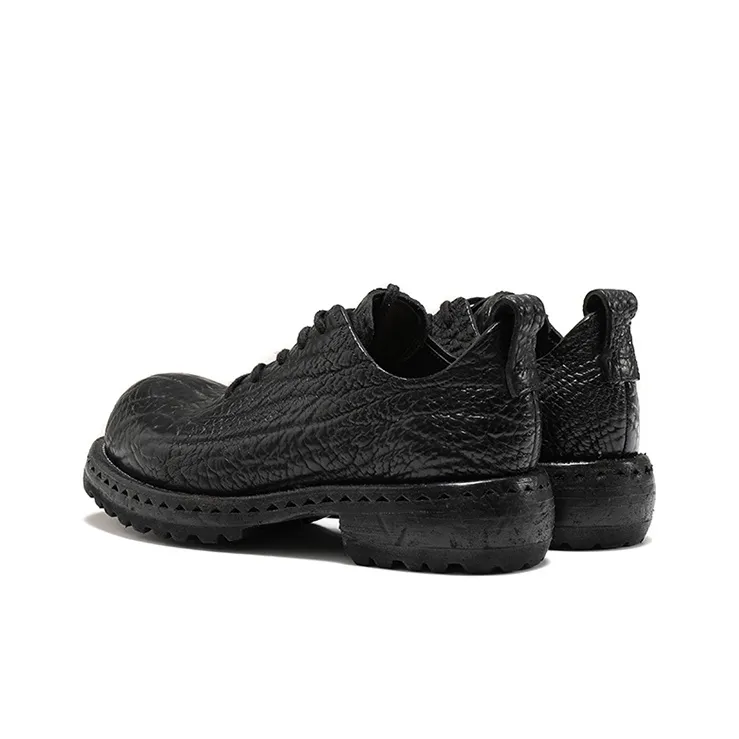 IGESHI Platform Height Increasing Leather Shoes Men's-1