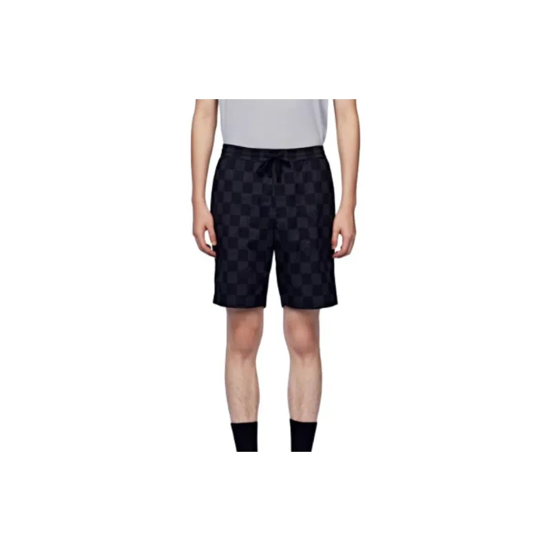 Biyin Leufen Casual Shorts Men's Black Gray-2